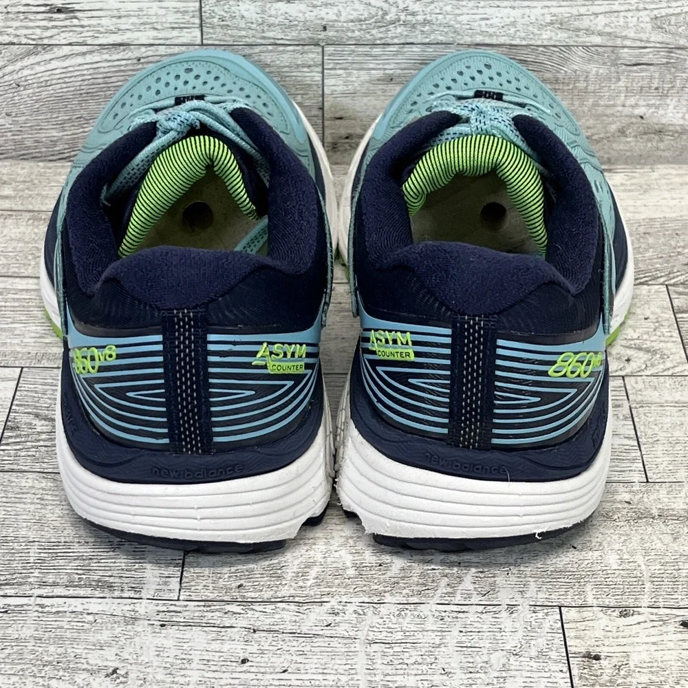 New Balance 860v8 Blue Aqua Running‎ Shoes W860BN8 Women Size 6